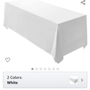 2 new banquet table cloths